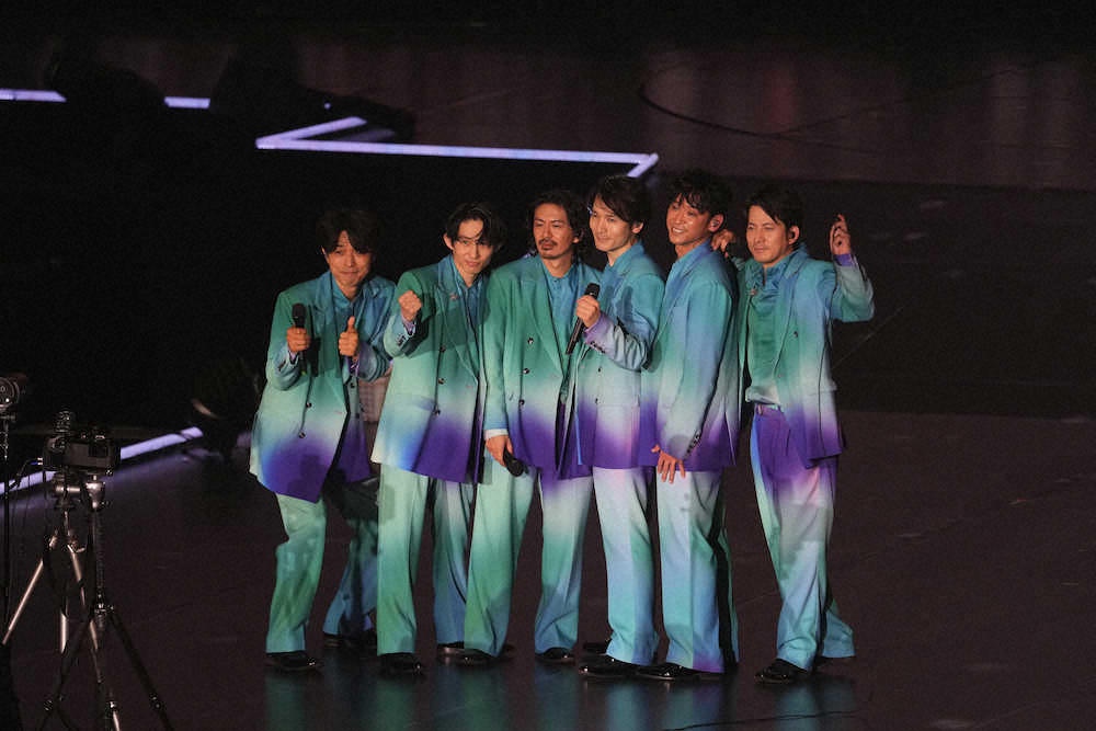 V6ここが凄い スポーツとのコラボ先駆け 全員バク宙 バク転 チャリティー活動にも力 スポニチ Sponichi Annex 芸能