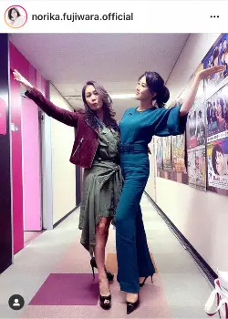 藤原紀香 局で親友とばったり 大黒摩季との仲良しショットに お美しい スタイルも完璧です の声 スポニチ Sponichi Annex 芸能