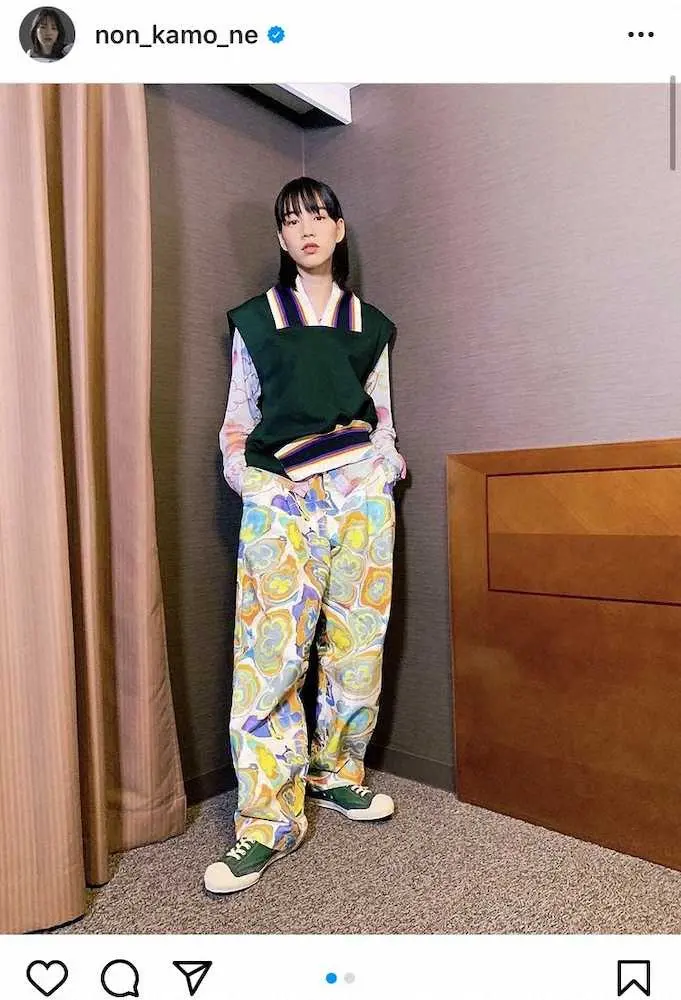 【画像・写真】のん「めっちゃ可愛い」お気に入り衣装コーデ披露に「何着ても最高！」「よく似合ってて素敵」の声