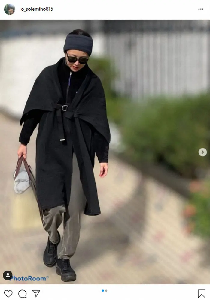 【画像・写真】大橋未歩「怪しいと言われようが」一生ものコーデ披露　「かっこいい」「フランスの女優のよう」の声