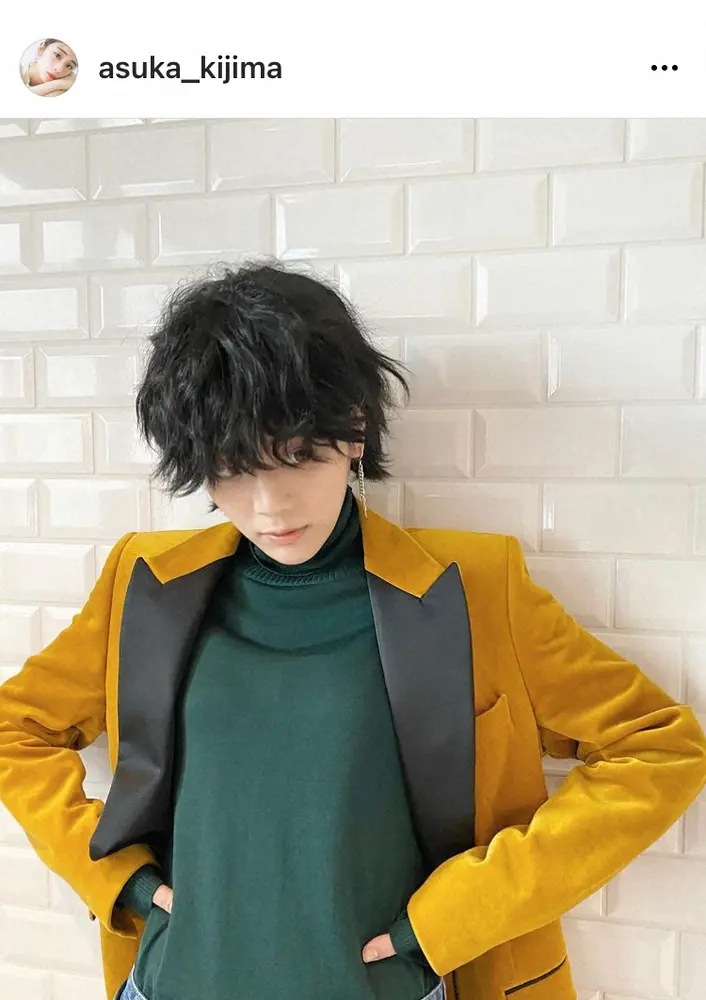 【画像・写真】貴島明日香　男性韓国アイドル風メークで大変身　反響「絶対彼氏にしたい」「イケメンすぎる」の声