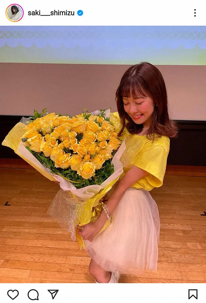 【画像・写真】「Berryz工房」清水佐紀　20年間の芸能生活ラストイベント終え感謝のメッセージ　3月に結婚発表