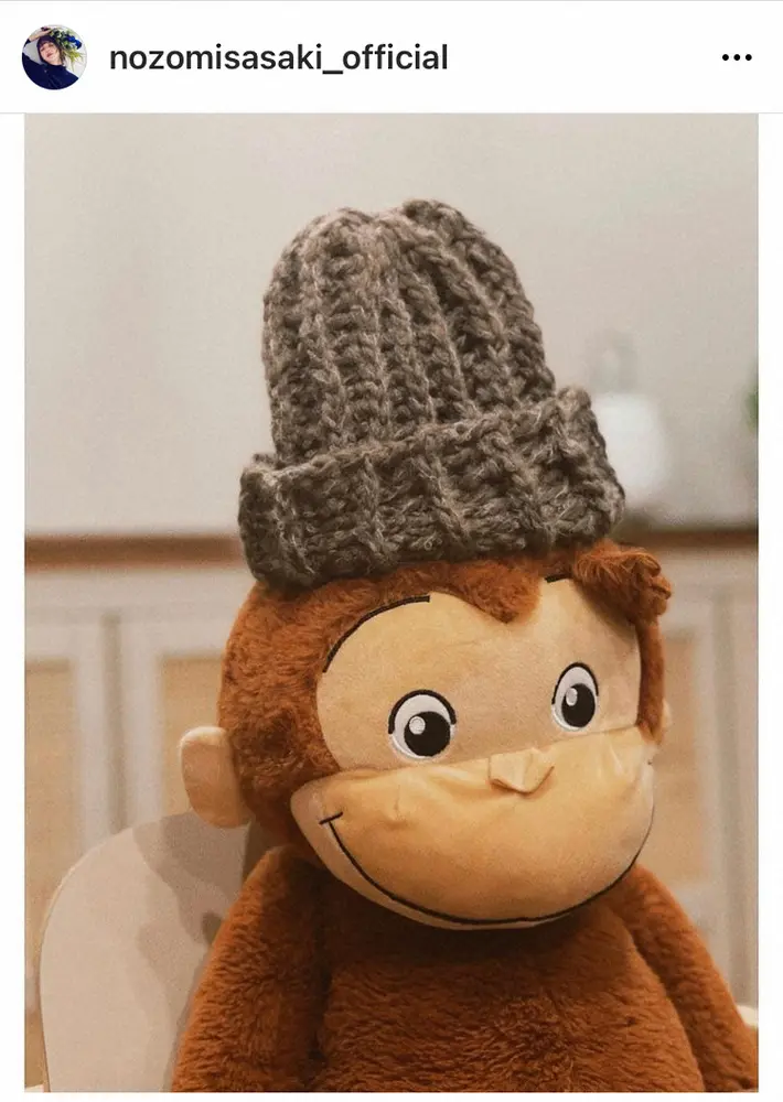 【画像・写真】佐々木希　「編み物するのが本当に癒し」3歳長男へニット帽をハンドメイド「かわいい」「ステキなママ」