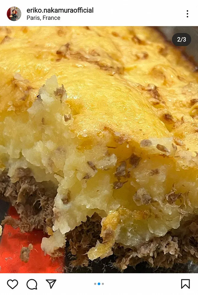 【画像・写真】中村江里子　「大失敗」牛スネ肉の煮込みをフランス家庭料理に“変身”に「美味しそう」の声