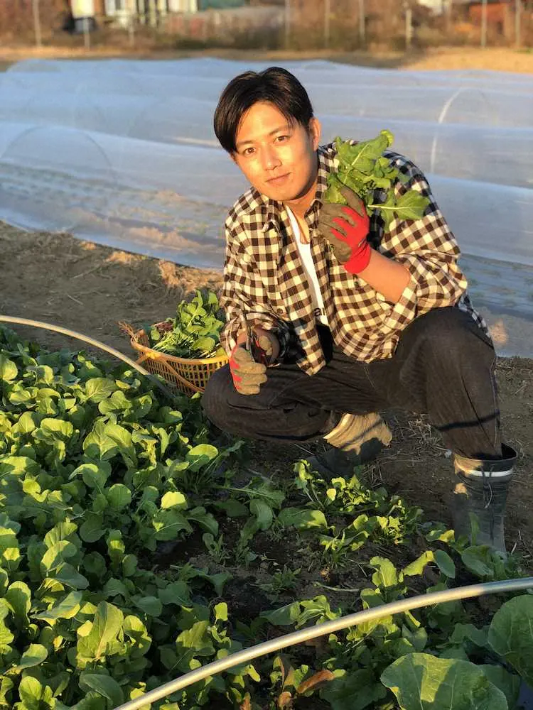 今年3月から芸能活動と農業の両立を始めた俳優の工藤阿須加