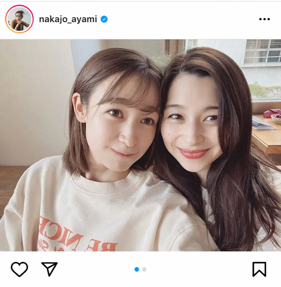 【画像・写真】中条あやみ　ゴチでテレビ初共演、藤井サチとナチュラル2ショット披露に「あ～眼福」「最強です」