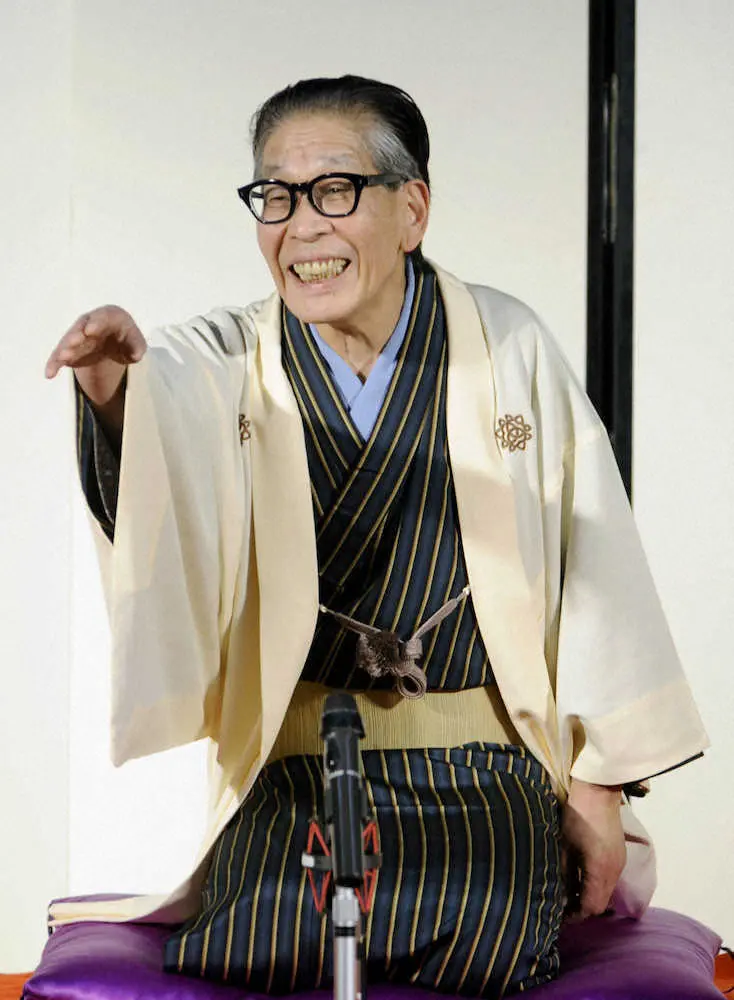 【画像・写真】「新作落語の神様」三遊亭円丈さん死去　76歳、心不全　代表作「グリコ少年」など300作生む