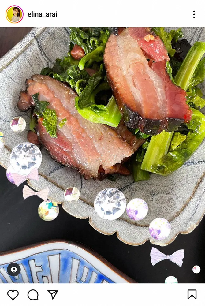 【画像・写真】新井恵理那　安住アナから暴露された“失敗料理”披露も「失敗、というほど見た目は焦げてない」