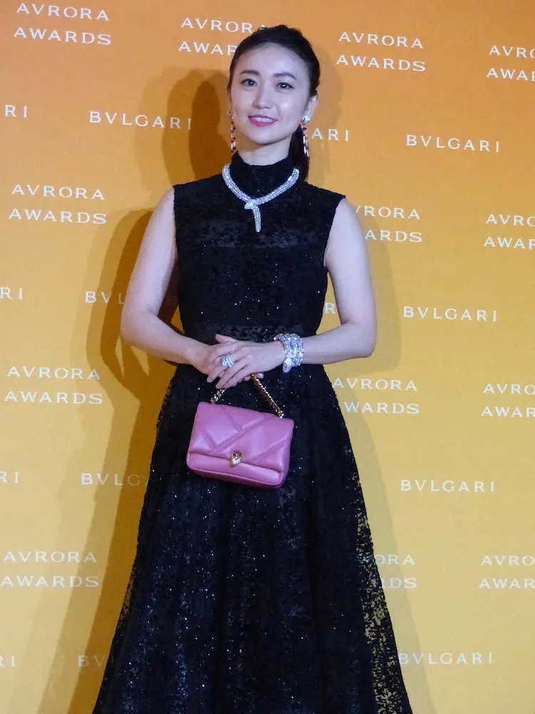 「BVLGARI　AVRORA　AWARDS」授賞式に出席した大島優子