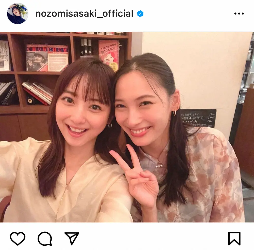 【画像・写真】佐々木希　大政絢&ワンオクToruの結婚を祝福「大好きな2人の幸せ願ってるよ」