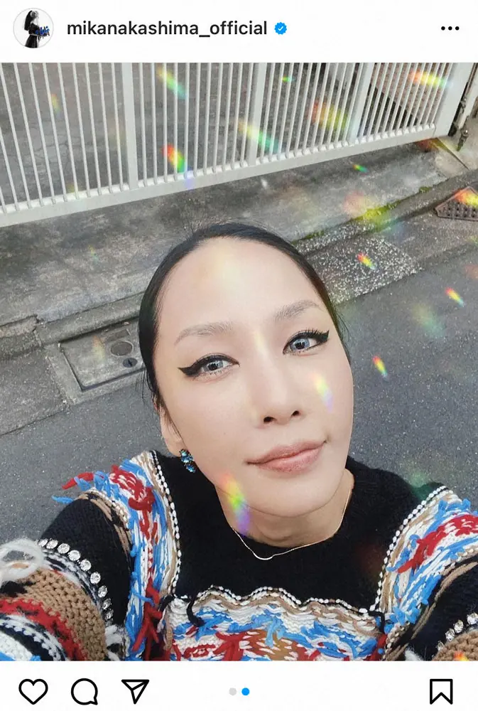 中島美嘉公式インスタグラム Mikanakashima Official から スポニチ Sponichi Annex 芸能