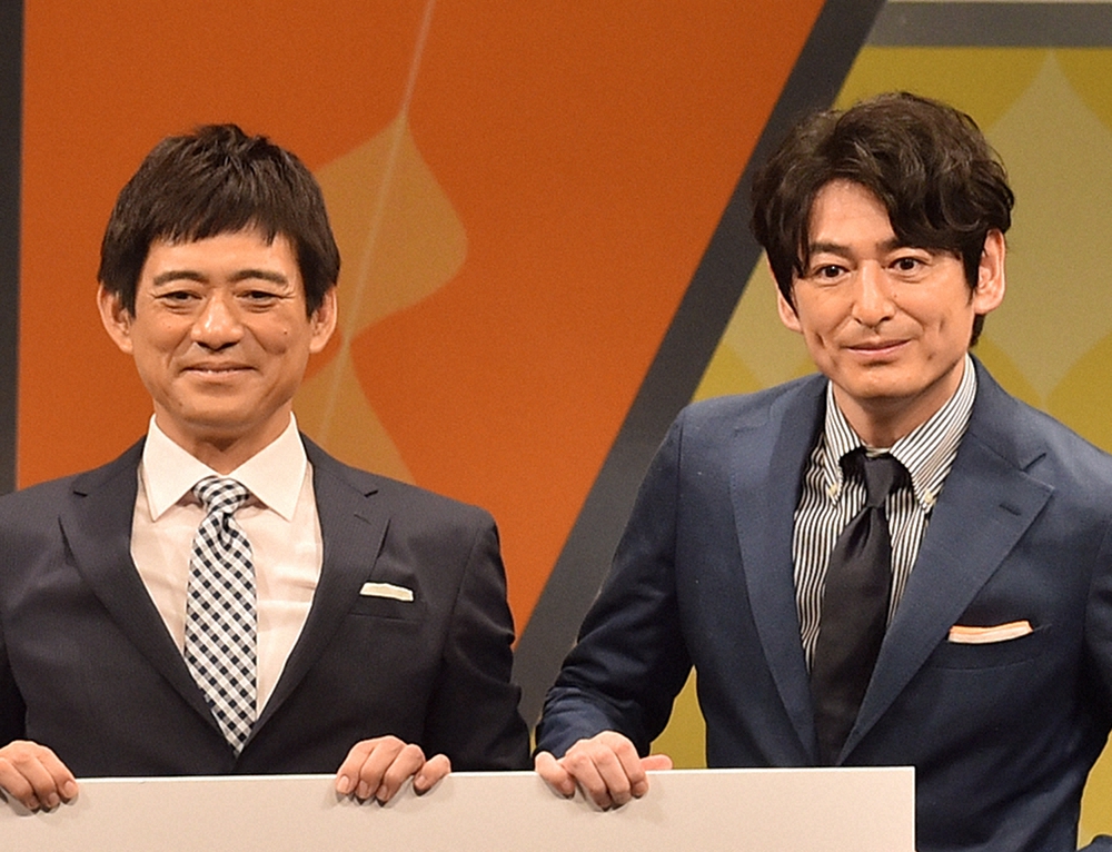博多華丸 大吉 約30年前のスーツ姿での2ショット披露に カッコいい 男前 イケメンですね の声 スポニチ Sponichi Annex 芸能