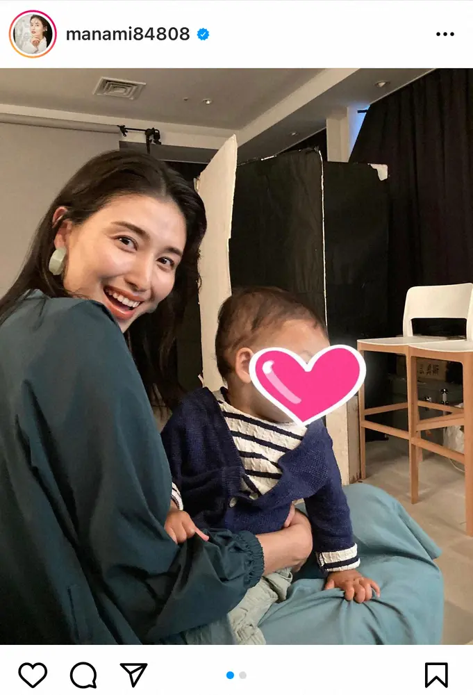 【画像・写真】橋本マナミ　1歳6カ月息子への育児に“反省”…「しばらくテレビは禁止にします。絵本増やそ」