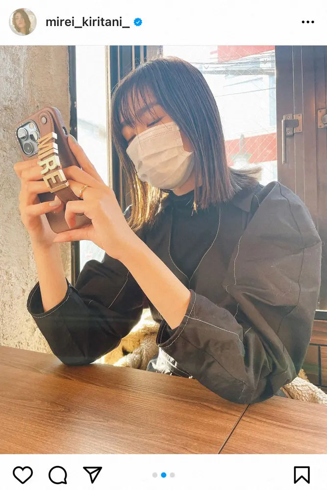 【画像・写真】桐谷美玲「絶対ヤバい顔あるよね」不意打ちショットに「100点満点に可愛い」「ヤバイ顔ないよ」