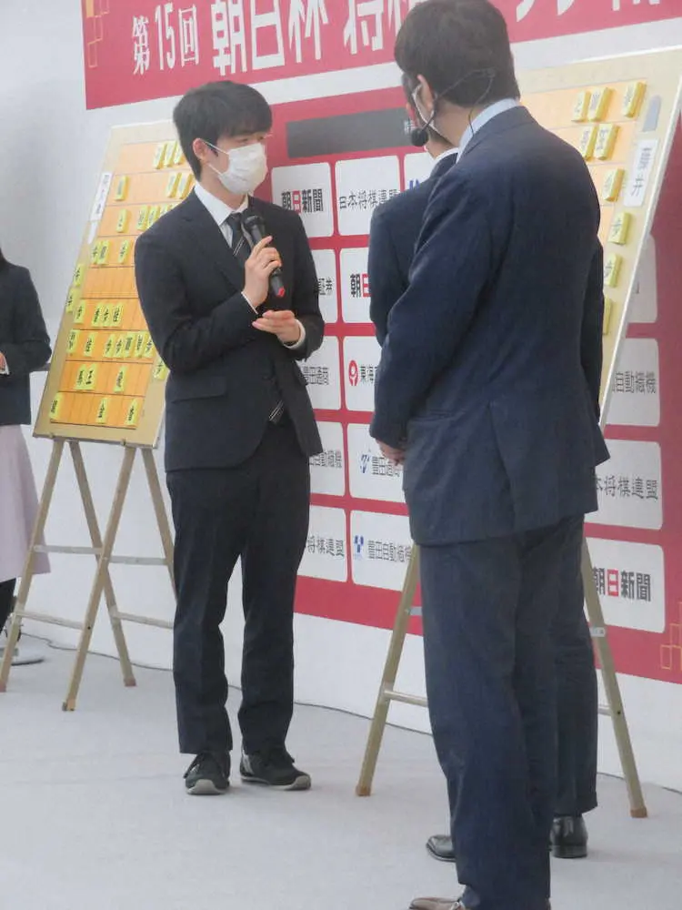【画像・写真】藤井竜王　朝日杯1回戦で船江六段に勝利　2回戦は永瀬王座と激突「非常に強い方。全力尽くしたい」