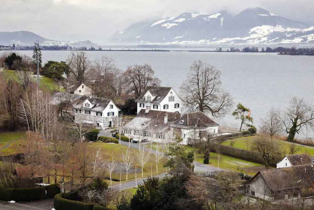 ティナ・ターナーがチューリヒ湖近くのシュテファに購入していた豪邸（AP）