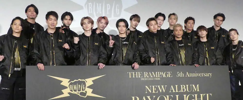 【画像・写真】RAMPAGE5周年ツアーを発表　目指すは大谷翔平、八村塁