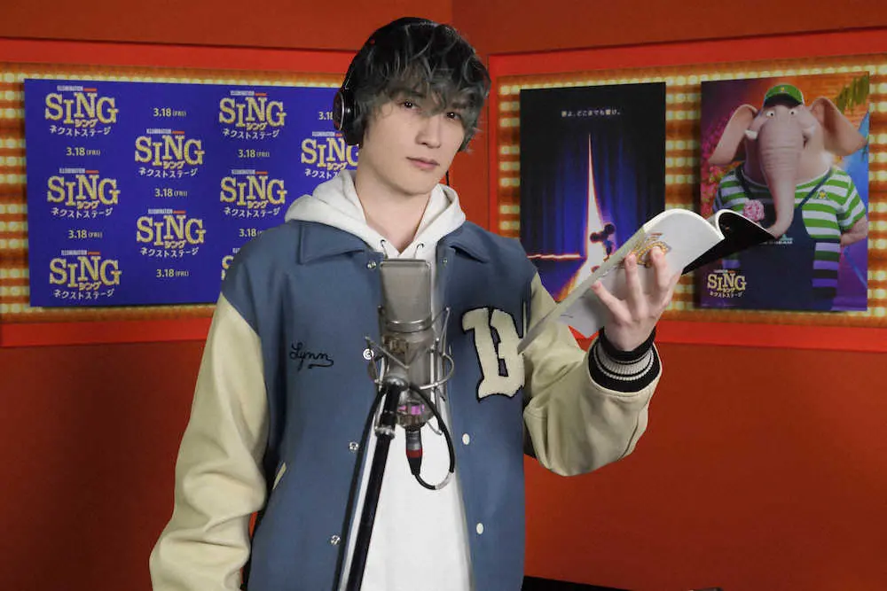 Sixtones ジェシー Bish アイナと声優初挑戦 Misiaとのデュエットに 夢のよう スポニチ Sponichi Annex 芸能