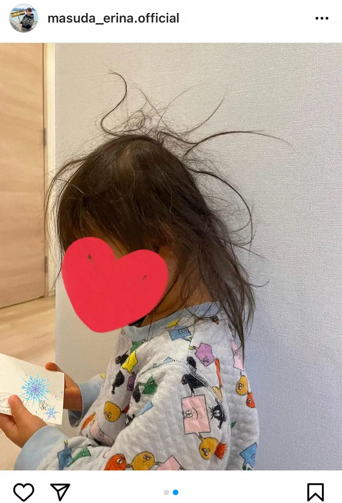 【画像・写真】枡田絵理奈アナ　「パパ、行ってらっしゃい」春季キャンプへ向かう夫・堂林と娘の惜別ハグショット