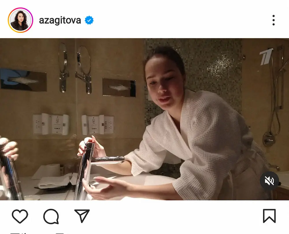 【画像・写真】アリーナ・ザギトワ公式インスタグラム(@azagitova) から 