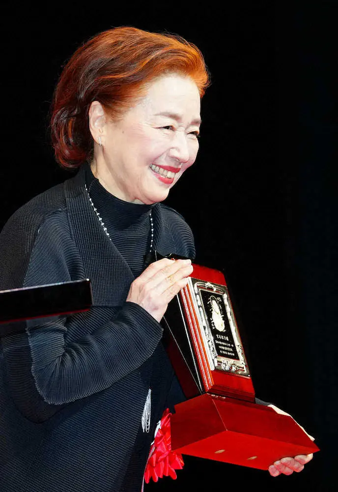 【画像・写真】宮本信子　誓い新たに「もう少し頑張ります！」