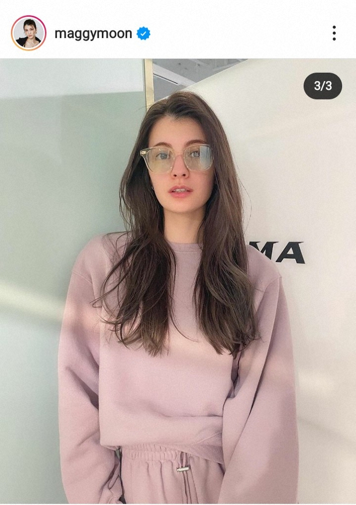 マギー 眼鏡でごまかす 新ヘアカラーの すっぴんショット 披露に 超絶可愛い カッコいい の声 スポニチ Sponichi Annex 芸能