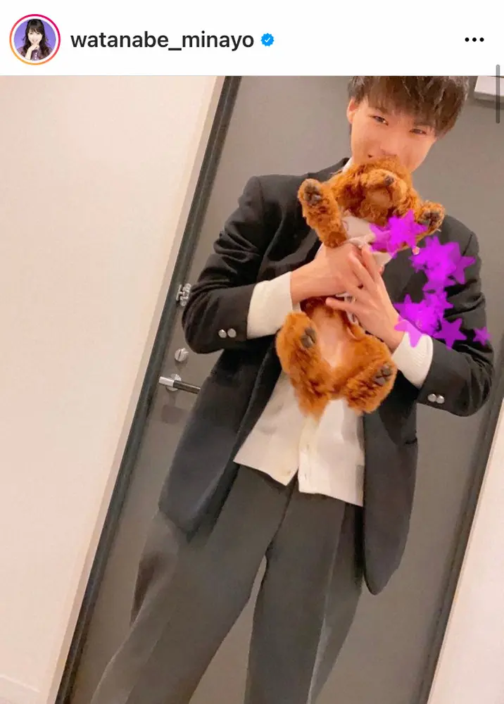 【画像・写真】渡辺美奈代　次男・矢島名月が高校卒業　卒業生のママコーデ披露に「エレガント」「素敵なママ」の声