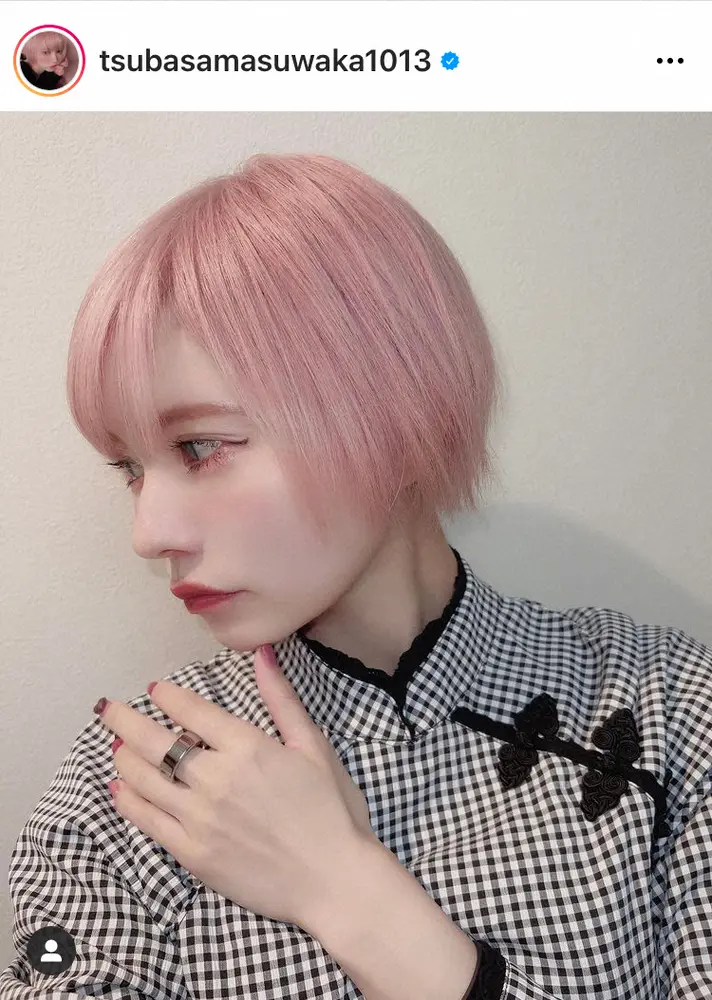 【画像・写真】益若つばさ　「綺麗に入った！」ピンクヴァイオレットの新ヘア披露にファン「最強すぎる」「人形みたい」