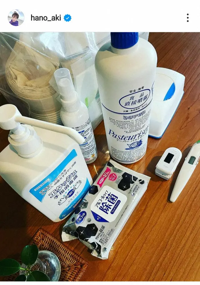 【画像・写真】新型コロナ感染の羽野晶紀　「家庭内隔離で買い置きしててよかった物」や食事の取り方を紹介