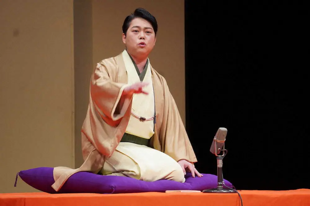 【画像・写真】三山ひろし　落語と二刀流！師匠・立川志の春との二人会で30分熱演　練習20日間で毎日4回通し稽古