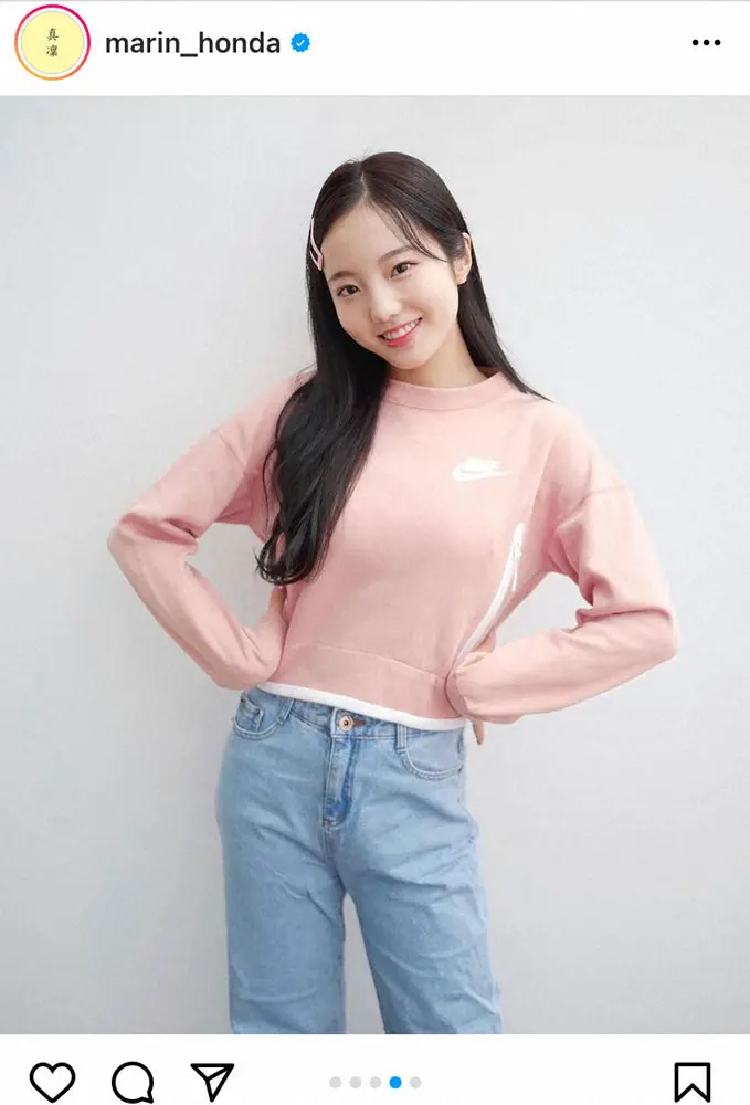 【画像・写真】本田真凜公式インスタグラム（＠marin_honda）から