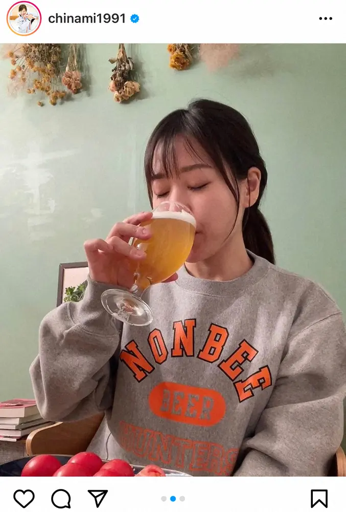 【画像・写真】ロコ・ソラーレ吉田知那美インスタグラム（＠chinami1991）から