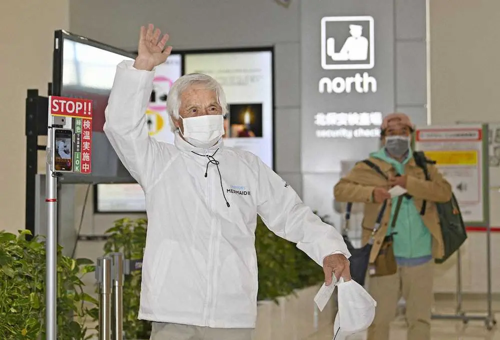 【画像・写真】83歳・堀江謙一氏が渡米「ワクワクした気持ち」 世界最高齢ヨット単独無寄港太平洋横断を目指す
