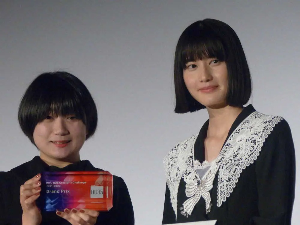 【画像・写真】橋本愛が「U35クリエイターズ・チャレンジ」授賞式に登場　グランプリ「心が震える素晴らしい作品」