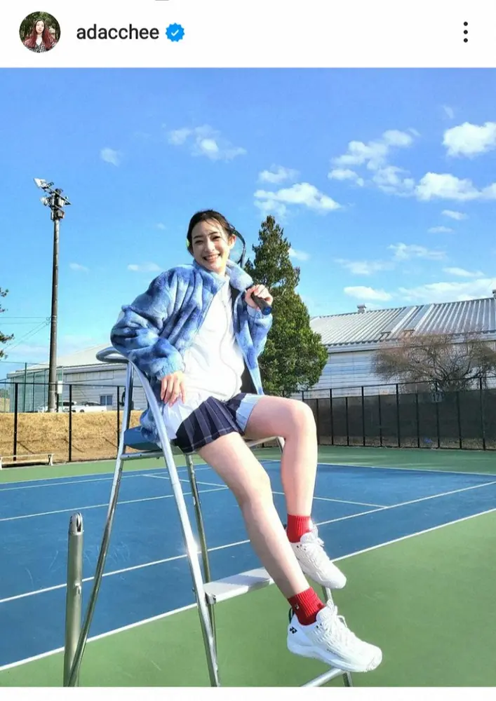 足立梨花公式インスタグラム Adacchee から スポニチ Sponichi Annex 芸能