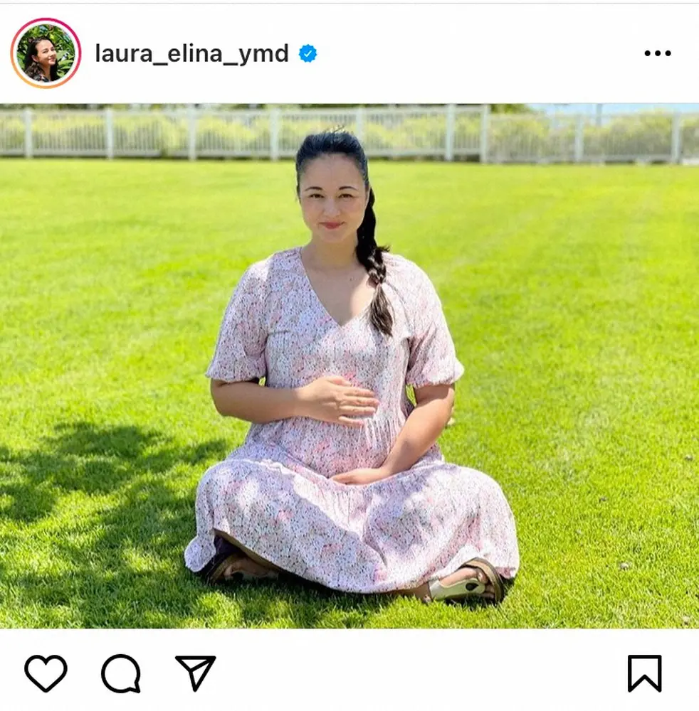 【画像・写真】ラグビー山田章仁の妻・ローラ　第4子妊娠発表　「山田家に新メンバーが加わります！！」