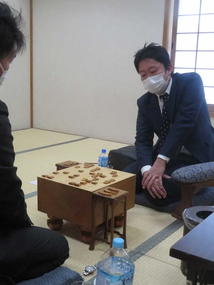 【画像・写真】船江六段、王将戦1次予選で逆転勝ち　叡王戦で藤井叡王へ挑む弟弟子には「まず1勝を」とエール
