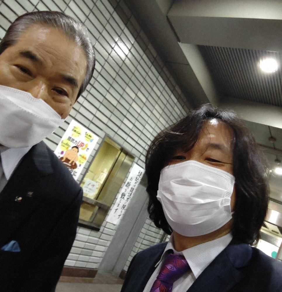 【画像・写真】コロナ禍象徴する大相撲春場所の「モデルナ懸賞旗」　珍宝となる日を待ち望みます…