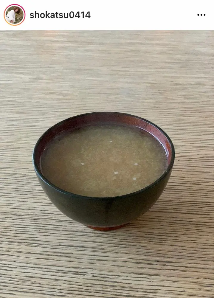 【画像・写真】亜希　53歳の目標「54歳を目指し、いつもの日々を繰り返す」　具のないみそ汁に「言葉の具を」