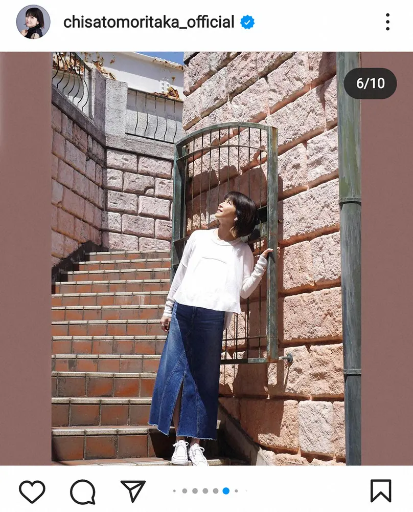 【画像・写真】森高千里　超ミニ＆ニーハイ美脚にファン脱帽「53歳なんてとても信じられん」「妖精さんかな」