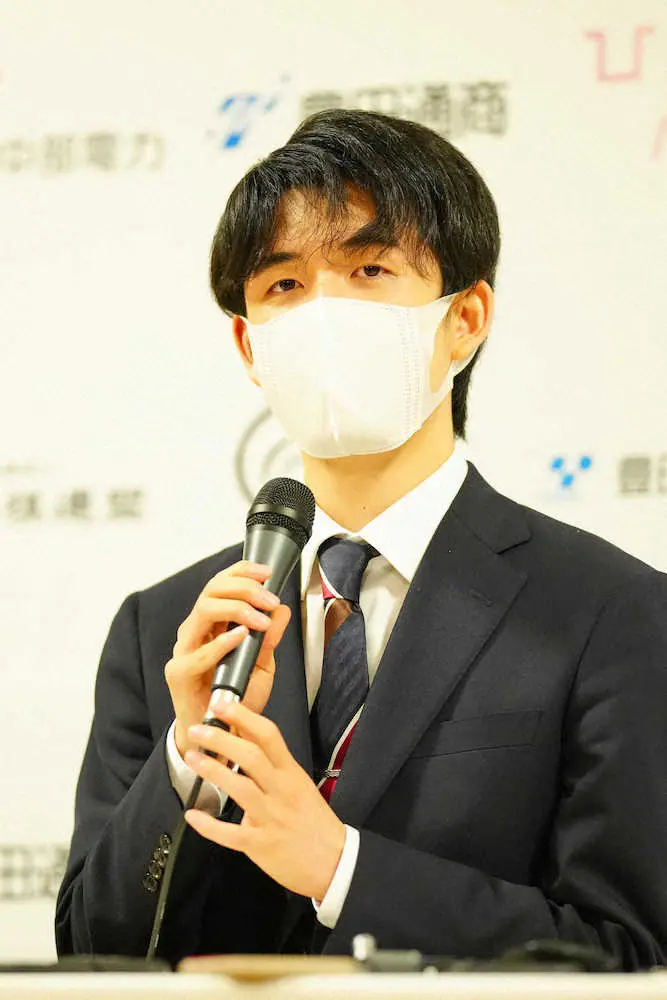 【画像・写真】藤井聡太叡王「しばらく対局がなかったので緊張感はある。よいスタートを切れれば」　今年度初戦に意欲