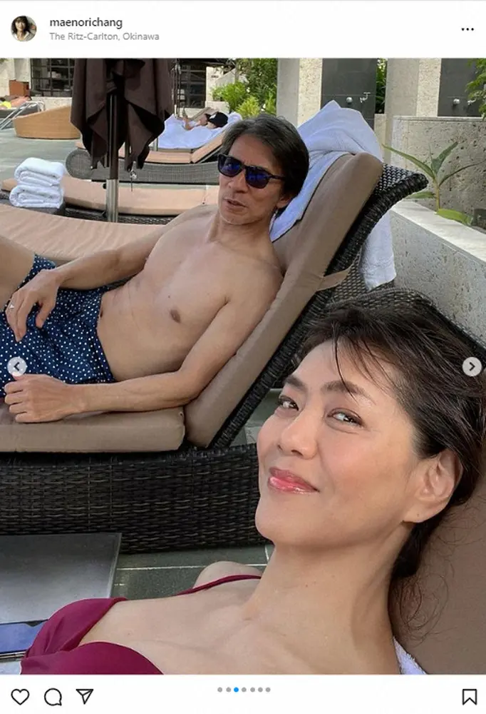 【画像・写真】“奇跡の56歳”前田典子　ビキニ姿＆美ボディーに反響　「スタイル良すぎ」「20、30代かと」の声