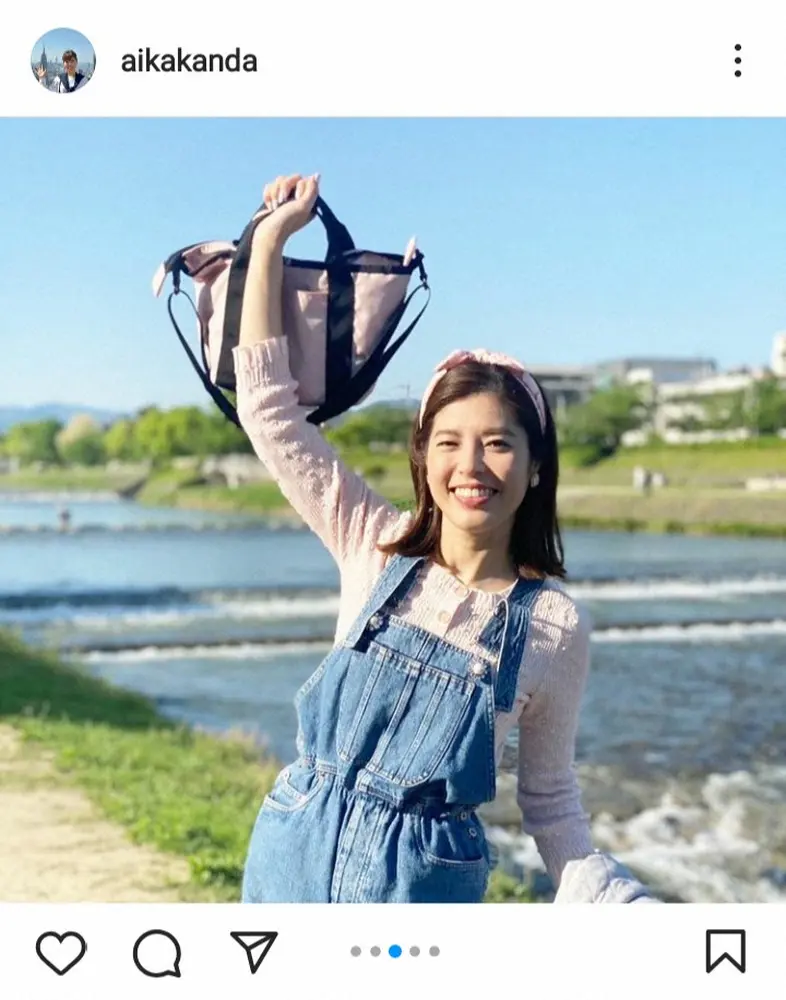 【画像・写真】神田愛花　「ご機嫌の極み」夫婦2人旅での私服コーデ披露に「最高に可愛い」「夫婦仲良くって素敵」の声