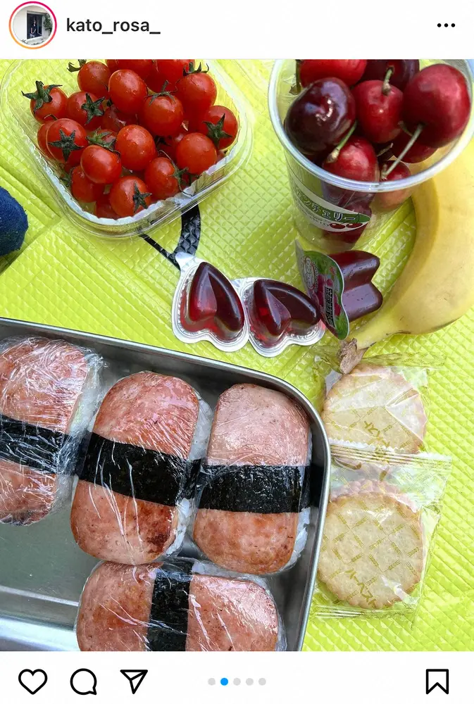 【画像・写真】加藤ローサ　GW終了　“お疲れ顔”の最新ショットに「母親業ってなかなか大変」の声