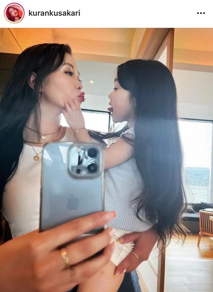 【画像・写真】紅蘭　娘との2ショットにしみじみ「こんなにも美しいものを私は見たことがない」