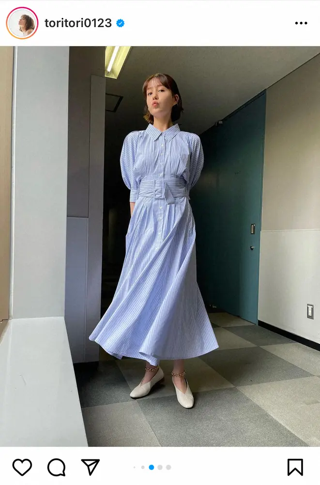 【画像・写真】トリンドル玲奈　ミニワンピ姿で大胆に美脚披露「全てがかわいい」「まるでリアルバービー」の声