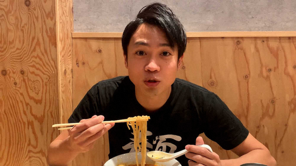 【画像・写真】ABC・横山太一アナ　将来はラーメン専門番組を希望の“麺馬鹿”