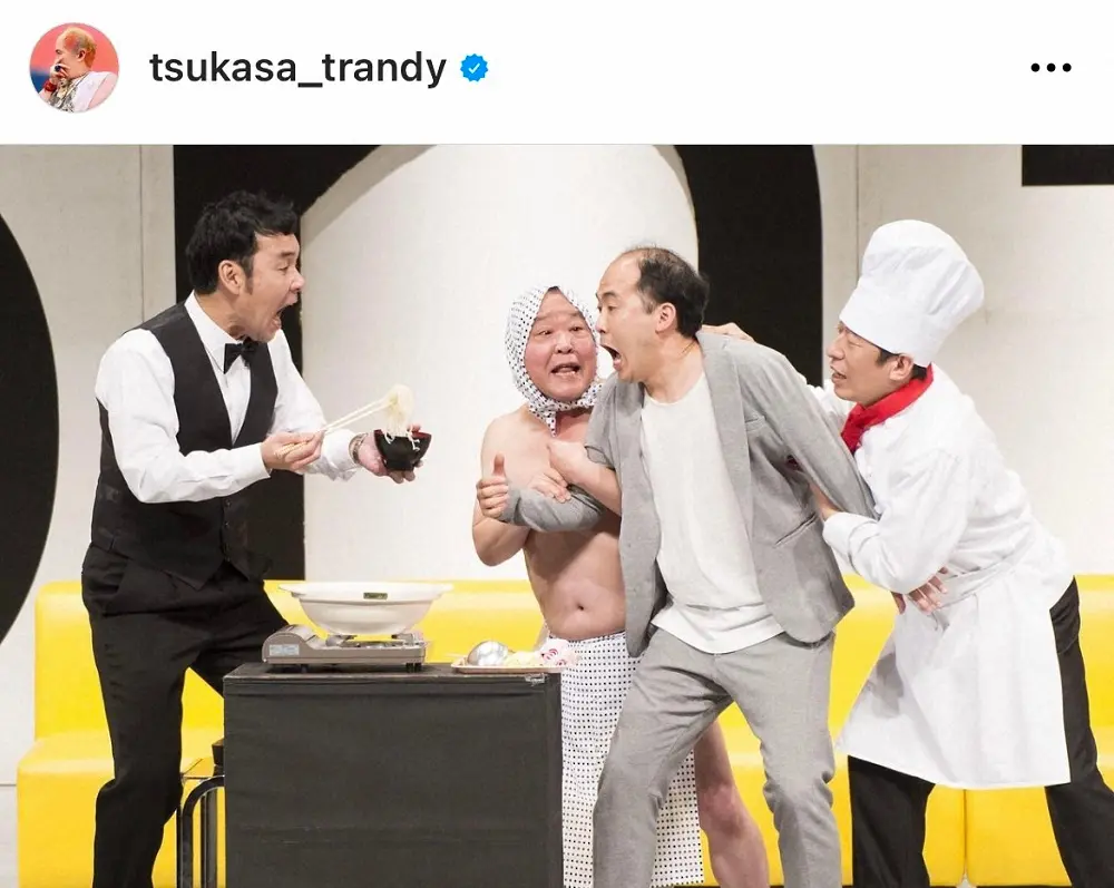 【画像・写真】トレエン・斎藤「私の宝物」上島竜兵さんとのキス写真投稿「ゆっくり休んでください」