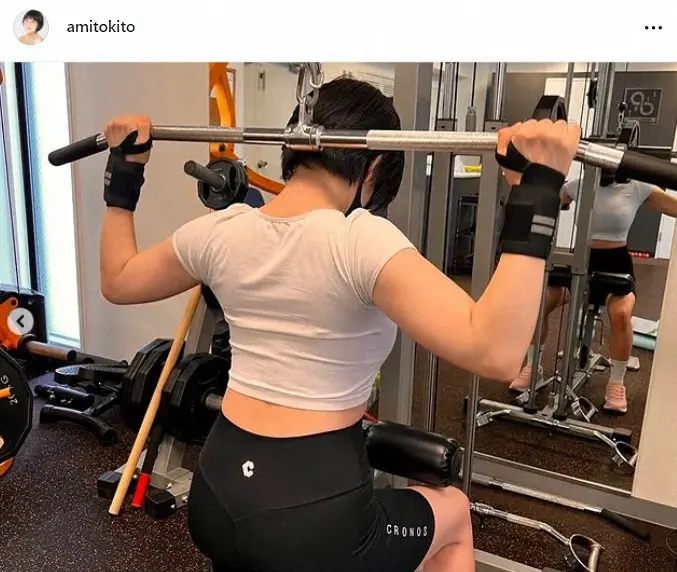 【画像・写真】産後2カ月の時東ぁみ「モテる体」「いつでも脱げる身体」筋トレ公開　ファン驚き「たくましい！」