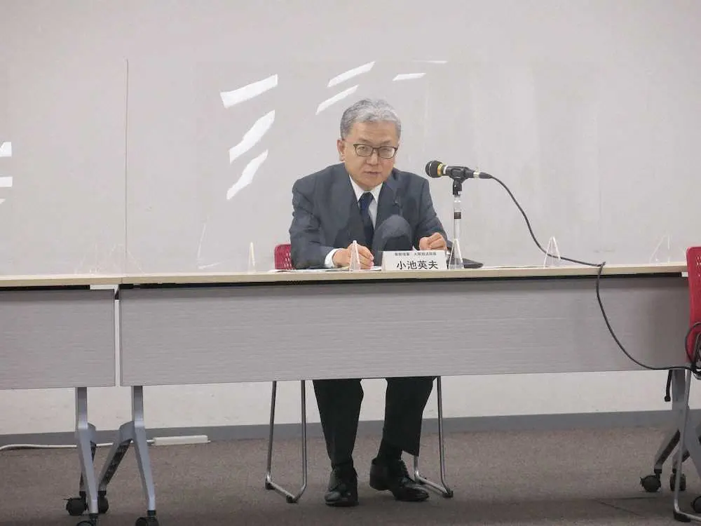 NHK大阪拠点放送局の新局長に就任した小池英夫氏